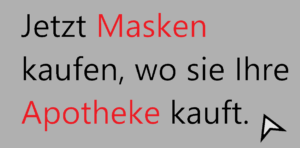 Maske günstig kaufen