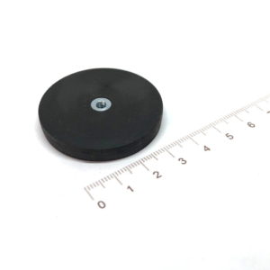 Produktdetails: Durchmesser (D): 43 mm Pothöhe: 6 mm Binnendraht: M6 Material: NdFeB (Neodym-Eisen-Bor-Legierung) Beschichtung: Santoprene Kleefkraft: Ungefähr 10 kg / 250 Newton