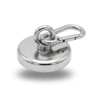 Topfmagnet mit Karabiner, austauschbar